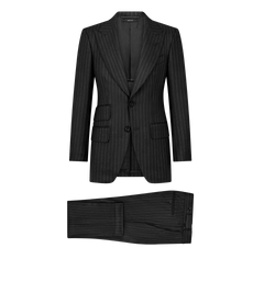 MILLED STRIPE ATTICUS SUIT