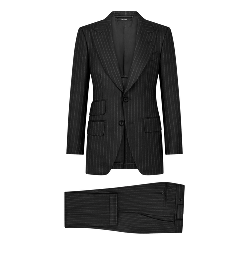 MILLED STRIPE ATTICUS SUIT